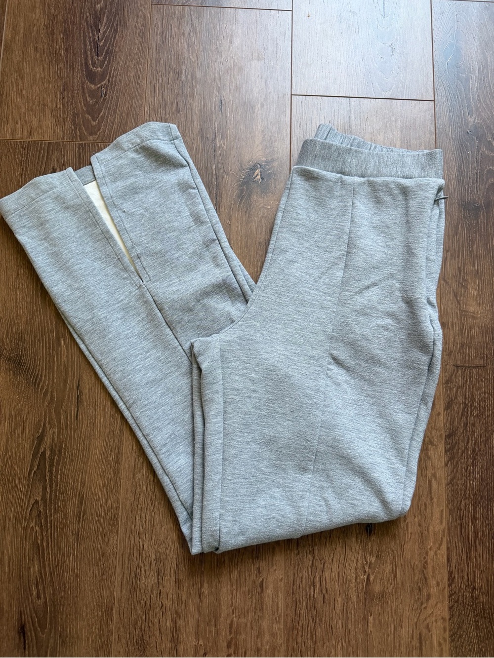 WomensGray Fleece Jogger Pants